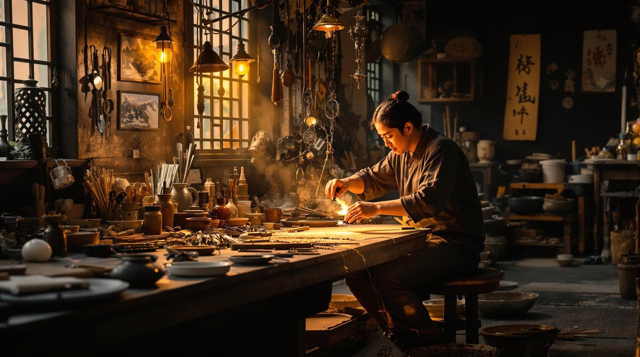 苍苍影院作品《非遗传承》封面图